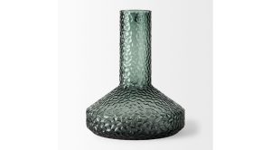 Jolene Green Glass Vase-Tall (3)