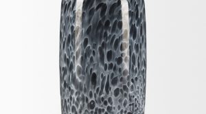 Masai Black Glass Vase-Medium (3)