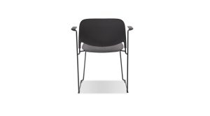 PRINGLE DINING ARMCHAIR- BLACK (4)