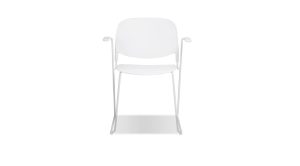 PRINGLE DINING ARMCHAIR- WHITE (2)