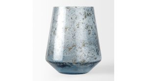 Robyn Blue Glass Vase-tall (3)