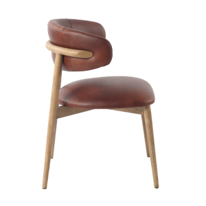 Windsor Dining Chair- Tobacco Leather