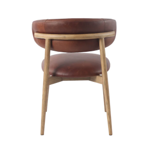 Windsor Dining Chair- Tobacco Leather