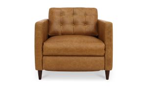 Bridgers-Power-Recliner-Chair-Tan-Leather